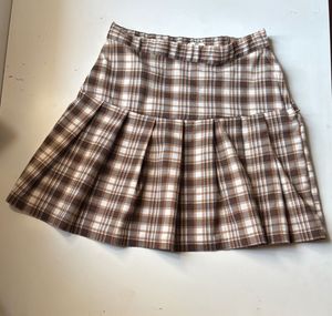 Plaid Mini Skirt H&amp;M Size XS
