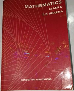 R.D Sharma Class 10th Maths Books