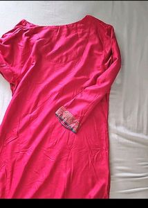 Fab India Pink Kurti XS