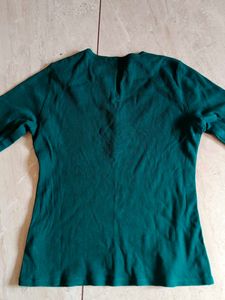 Green Long Sleeve cardigan