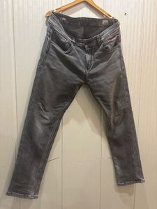 Men's Gray Denim Jeans