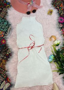 Old Money White Vintage Classic Dress