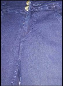 Navy Blue And Black Jeans