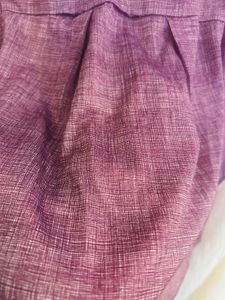 Elegant Purple Tunic Top – Size L – Gently Used