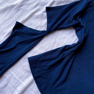Roadster Blue Cutout Top
