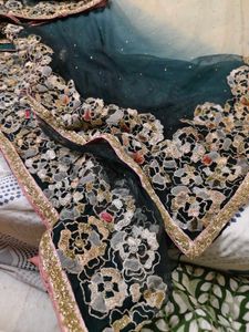 net saree expansive work  😍