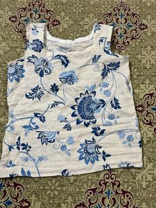 Floral Print Kurta Set