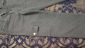 Denim Green Cargo Pant (Unisex)