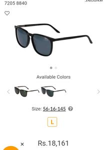 Jaguar Sunglass Mod 37150