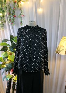 H&amp;M Polka Dot Blouse