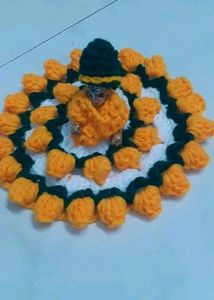 Beautiful Flower Dress For Kanha