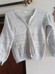 Floral Knit Cardigan