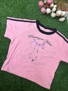 Pink Graphic Tee