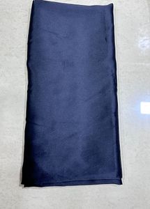 Black &amp; White Striped Satin Silk Saree