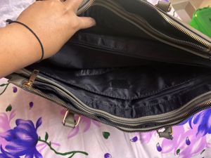 Elegant Tote Bag with laptop sleeve