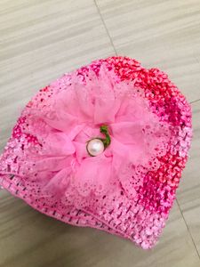 Baby Girl Frock With HairCap And Lengish