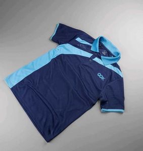 Navy & Blue Polo Shirt