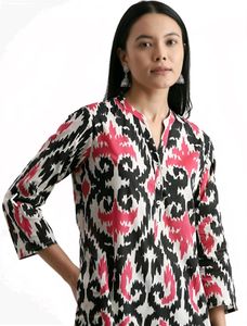 Utsa Ikkat Print Kurti