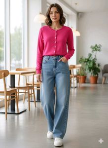 Old navy Pink Knit Cardigan