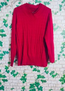 Red Knit Sweater