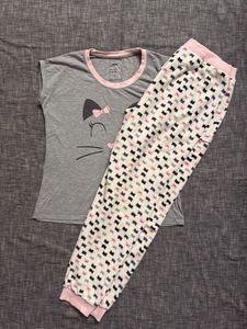 Cute Cat Pajama Set