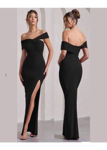 Elegant Black Maxi Dress M sized