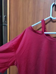 Oversized, One Shoulder Top