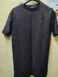 Sparkly Knit Tunic Top