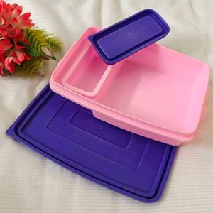✴️Purple Pink Tiffin Box