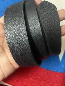 Rarely Used Black UCB Belt – Iconic Logo Buckle