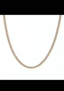Dainty Tennis Necklace Anti-tarnish