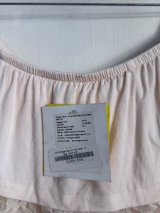 Mesh Insert Crop Top