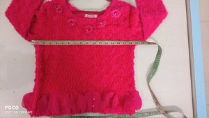 Pink Fuzzy Top