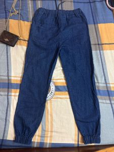 Imported Denim Joggers