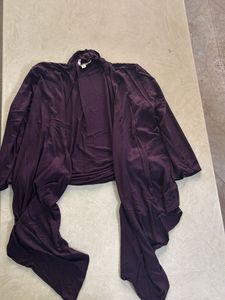 Purple shrug