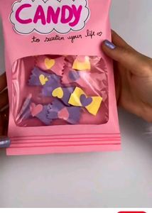 Pink Heart &amp; Bear Coasters