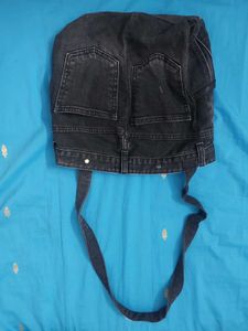 Denim Shorts Made Handbag