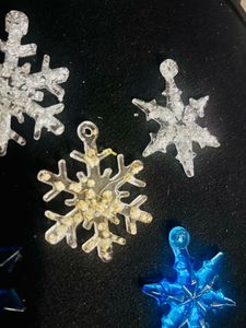 Snowflake Charms (Set of 5)