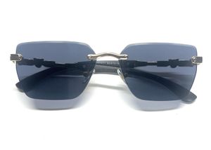 Rimless Glasses with Golden Frame – Effortless Sop