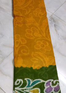Pure Cotton Batick Saree