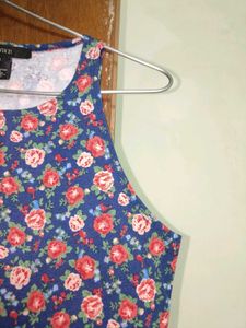 Floral Bodycon Mini Dress