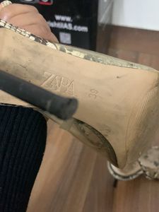 Original Zara Snakeprint Heels