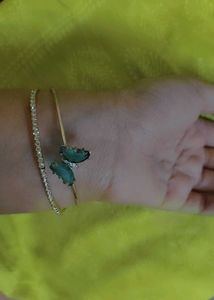 Butterfly Bangle Bracelet