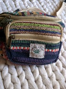 Pure Hemp Fanny Pack / Waist Bag Unisex