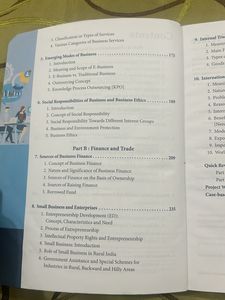 BUSINESS STUDIES FOR CLASS 11th. (cash Only)
