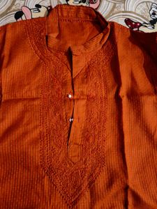 2 Mens Chickenkari Kurta