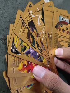 Golden Pokemon Card