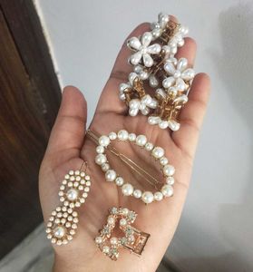 Pearl Hair Clip Set