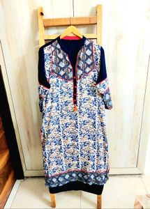 Printed Cotton Kurti Size-42