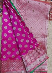 Elegant Pink Saree